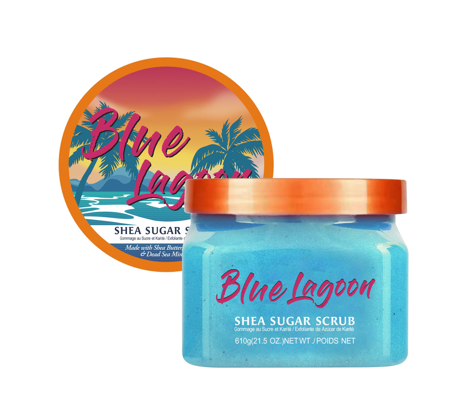 exfoliant corps lagon et coco